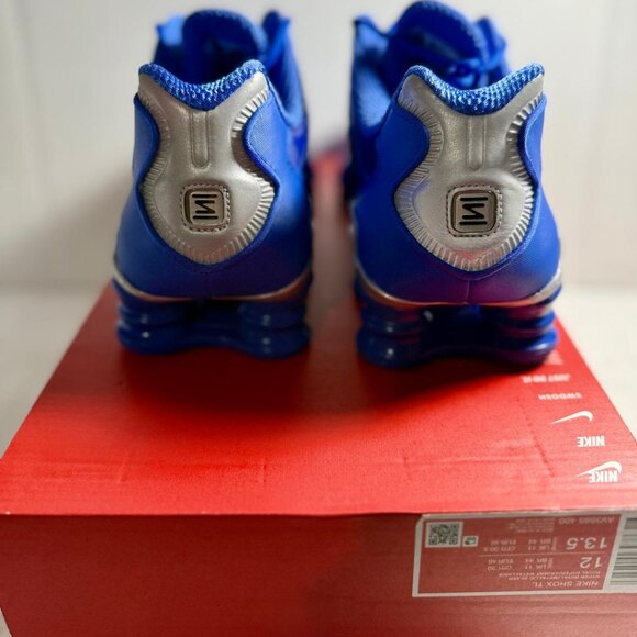 Nike Shox TL Hyper Royal Blue Metallic Silver AV3595-400 Sz: 12 | NWB no lid - Picture 9 of 10
